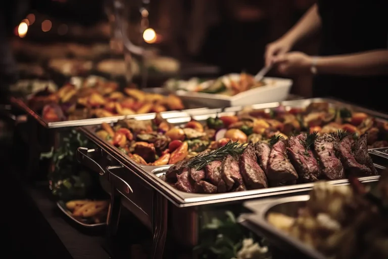 catering grad ob sotočju